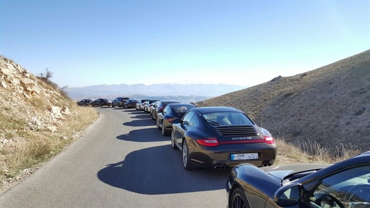 Porsche Club Ride to Shouf